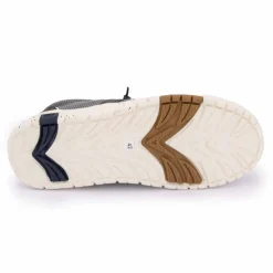 DOCKERS BY GERLI Baskets bateau en toile Homme GRIS Clearance