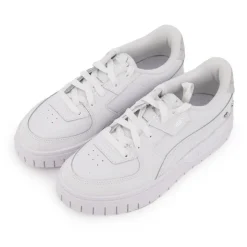 PUMA Baskets hes Cali Dream GL junior ornée de coeurs argentés Femme, Enfant BLANC Outlet