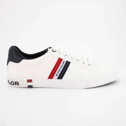 TOM TAILOR Baskets hes en tissu semelle he Homme BLANC Clearance