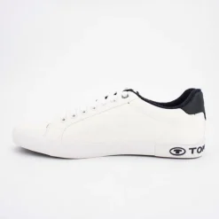 TOM TAILOR Baskets hes en tissu semelle he Homme BLANC Clearance