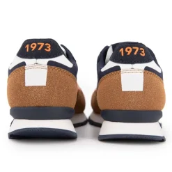 PEPE JEANS Baskets bleu marine player air effet daim camel Enfant BLEU FONCE Online