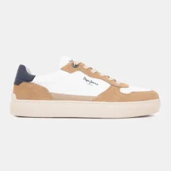 PEPE JEANS Baskets camden nature suédine Homme MARRON CLAIR Sale