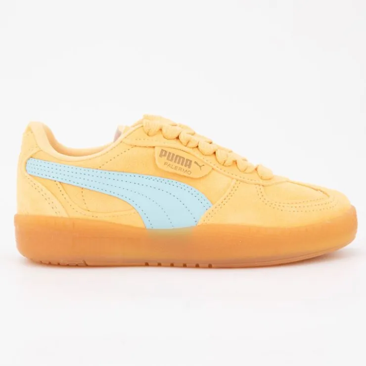 PUMA Baskets cuir peach palermo moda Femme ORANGE CLAIR Sale