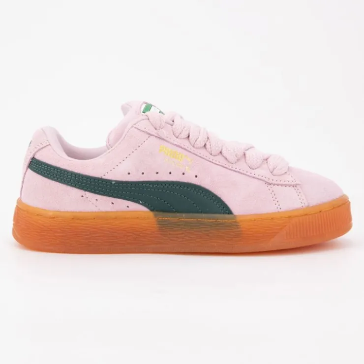 PUMA Baskets curi mauve suede xl junior Enfant ROSE Clearance