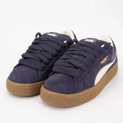 PUMA Baskets curi rose mauve suede xl junior Enfant BLEU FONCE