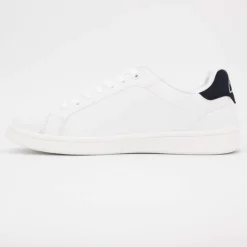 ELLESSE Baskets effet cuir avec détail coloré à lacets Homme BLEU FONCE