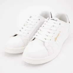 ELLESSE Baskets effet cuir avec détail coloré à lacets Homme BLEU FONCE