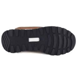 TOM TAILOR Baskets effet daim avec zips semelle blanche Homme MARRON Online