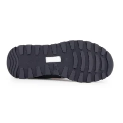 TOM TAILOR Baskets en tissu à lacets avec bandes colorées Homme BLEU FONCE Online