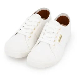 LES TROPEZIENNES PAR M.BELARBI Baskets en toile basses mode cloruni Femme BLANC Online