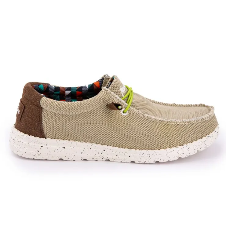NEW ONE Baskets en toile Homme BEIGE Online