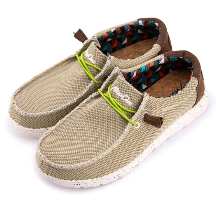 NEW ONE Baskets en toile Homme BEIGE Online