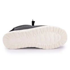 NEW ONE Baskets en toile noir et beige Homme GRIS FONCE Best