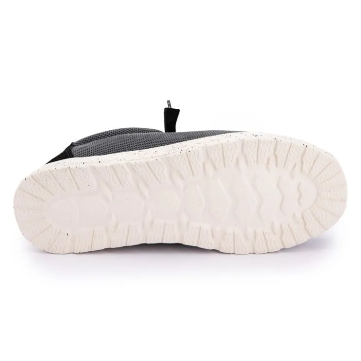 NEW ONE Baskets en toile noir et beige Homme GRIS FONCE Best