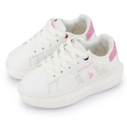 US POLO Baskets helis 003k Enfant ROSE Hot
