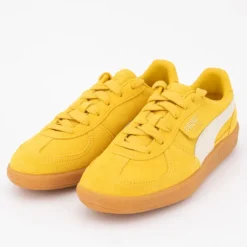 PUMA Baskets palermo cuir Mixte JAUNE Outlet