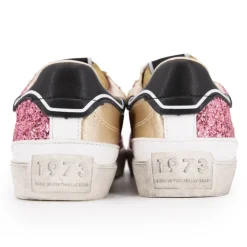 PEPE JEANS Baskets lane glitter g à pailettes s Enfant ROSE Best