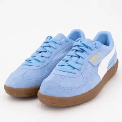 PUMA Baskets light blue white palermo cuir Homme BLEU CLAIR Clearance