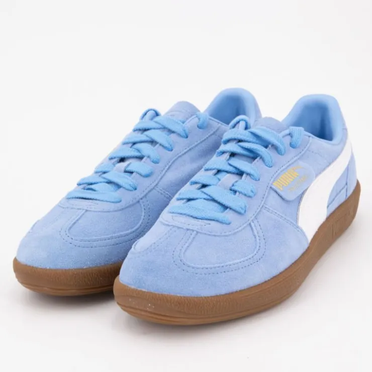 PUMA Baskets light blue white palermo cuir Homme BLEU CLAIR Clearance