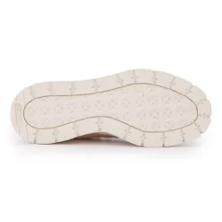 PUMA Baskets Mayze Thrifted en cuir effet daim Femme BLANC New