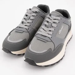 ELLESSE Baskets monochrome dégradé à lacets semelle épaisse Homme GRIS New