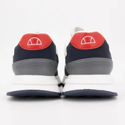 ELLESSE Baskets monochrome dégradé à lacets semelle épaisse Homme BLANC Clearance