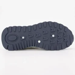 ELLESSE Baskets monochrome dégradé à lacets semelle épaisse Homme BLANC Clearance