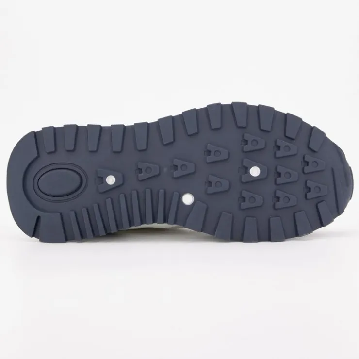 ELLESSE Baskets monochrome dégradé à lacets semelle épaisse Homme BLANC Clearance