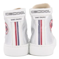 ICECOOL SAINT TROPEZ Baskets montantes é Femme ARGENT