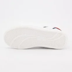 AMERICAN COLLEGE Baskets montantes avec lacets new york cheval brodé coloré Enfant BLANC New