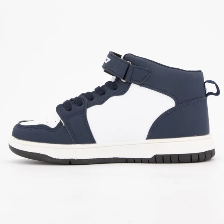LOTTO Baskets montantes avec scratch et lacets Enfant BLEU FONCE Outlet
