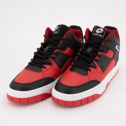 LOTTO Baskets montantes thirty à lacets Homme ROUGE Clearance