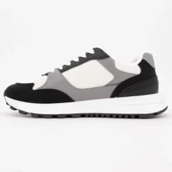 ELLESSE Baskets noires semelle he à lacets s Femme BLANC New