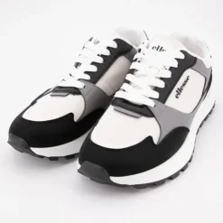 ELLESSE Baskets noires semelle he à lacets s Femme BLANC New