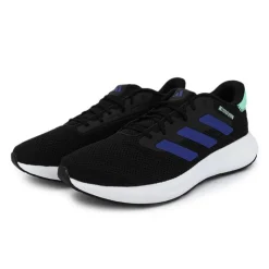 ADIDAS Baskets Response Runner es Détails Bleus et Verts Homme NOIR New