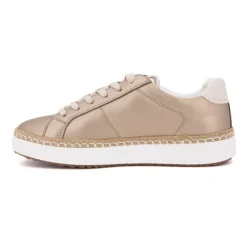 TOM TAILOR Baskets rose gold à lacets Femme OR Discount