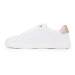TOM TAILOR Baskets rose gold avec lacets s Femme BLANC New