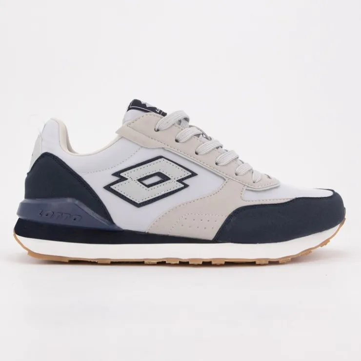 LOTTO Baskets rétro twenty lacets Homme GRIS Outlet