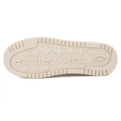 TOM TAILOR Baskets silver à lacets semelle crème Femme OR Online