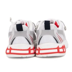 US POLO Baskets streetwear tissu avec touches de couleur Enfant BLANC Best