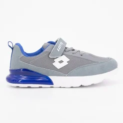 LOTTO Baskets toile blue novara semelle bleu électrique Enfant GRIS Sale