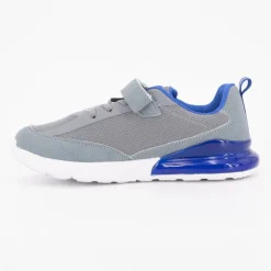 LOTTO Baskets toile blue novara semelle bleu électrique Enfant GRIS Sale