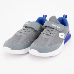 LOTTO Baskets toile blue novara semelle bleu électrique Enfant GRIS Sale
