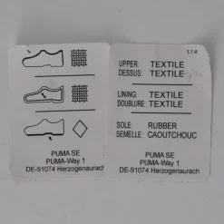 PUMA Baskets toiles Plexus avec lacets à motifs Homme NOIR Sale