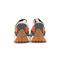 MANOUKIAN Baskets yolane à scratch semelle épaisse Enfant ORANGE New