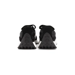 MANOUKIAN Baskets yolane à scratch semelle épaisse Enfant NOIR New