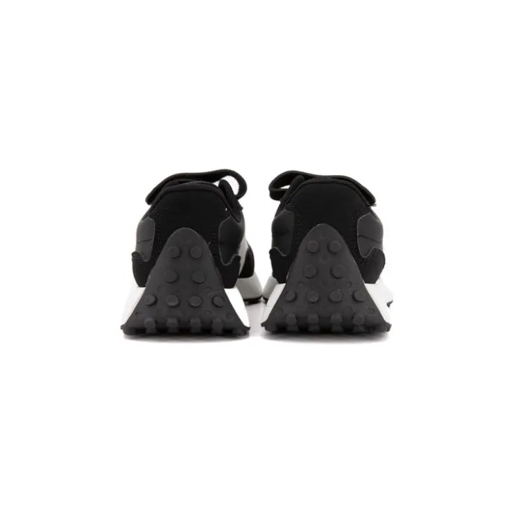 MANOUKIAN Baskets yolane à scratch semelle épaisse Enfant NOIR New