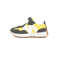 MANOUKIAN Baskets yolane à scratch semelle épaisse Enfant JAUNE Clearance