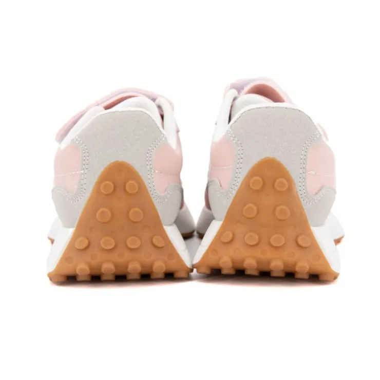 MANOUKIAN Baskets yolane à scratch semelle épaisse Enfant ROSE Sale