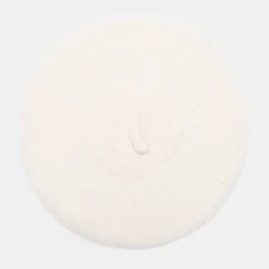 MANOUKIAN Beret maille à paillettes Femme BLANC ECRU Discount